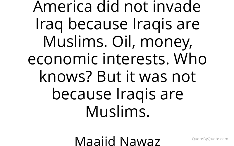 Preview image for this quote by Maajid Nawaz