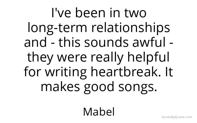 Preview image for this quote by Mabel