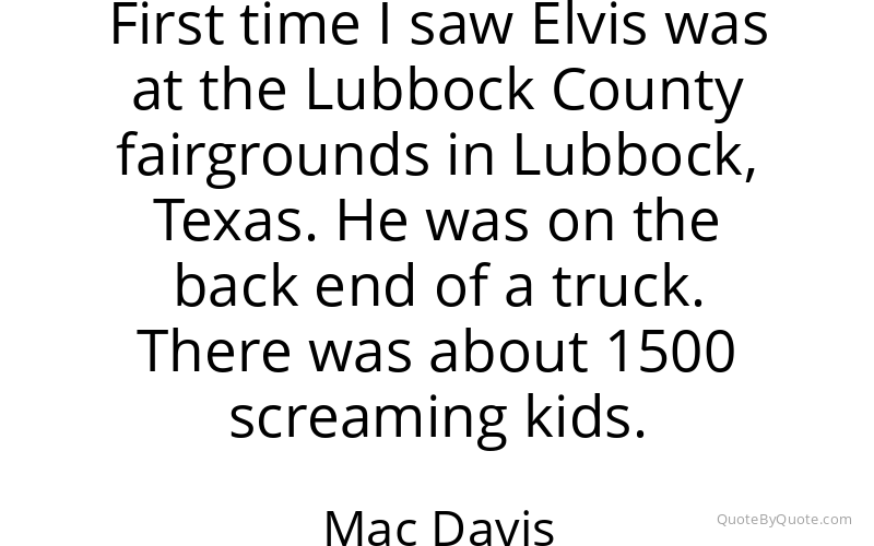 Preview image for this quote by Mac Davis