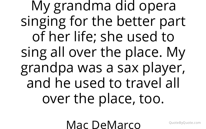 Preview image for this quote by Mac DeMarco