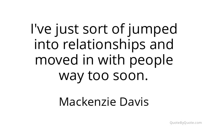 Preview image for this quote by Mackenzie Davis