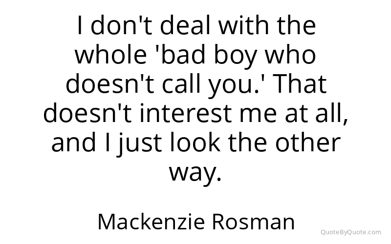 Preview image for this quote by Mackenzie Rosman