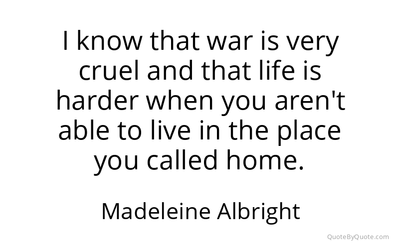 Preview image for this quote by Madeleine Albright