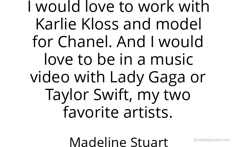 Preview image for this quote by Madeline Stuart