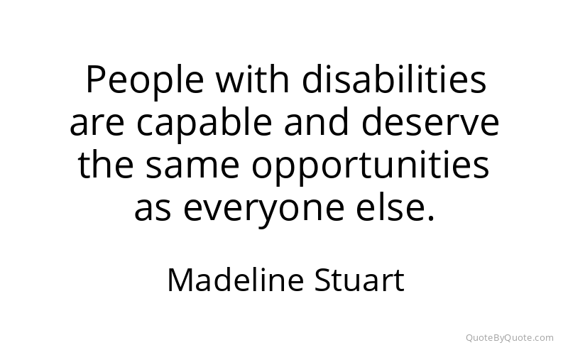 Preview image for this quote by Madeline Stuart