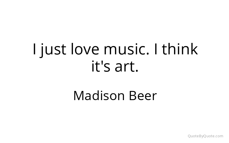 Preview image for this quote by Madison Beer