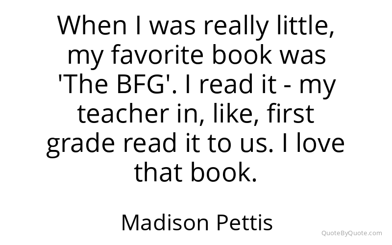 Preview image for this quote by Madison Pettis