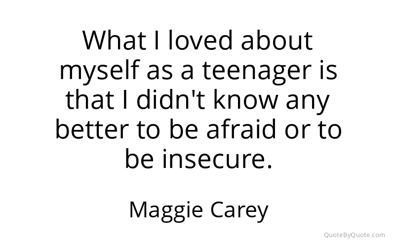 Preview image for this quote by Maggie Carey