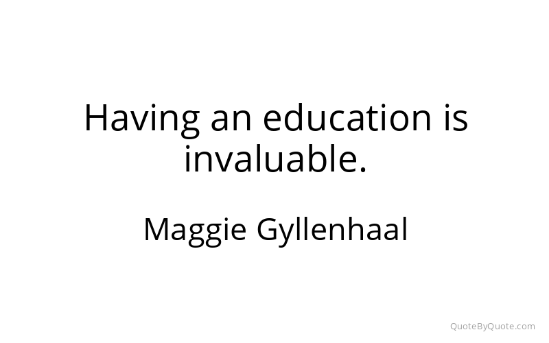 Preview image for this quote by Maggie Gyllenhaal