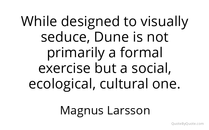 Preview image for this quote by Magnus Larsson