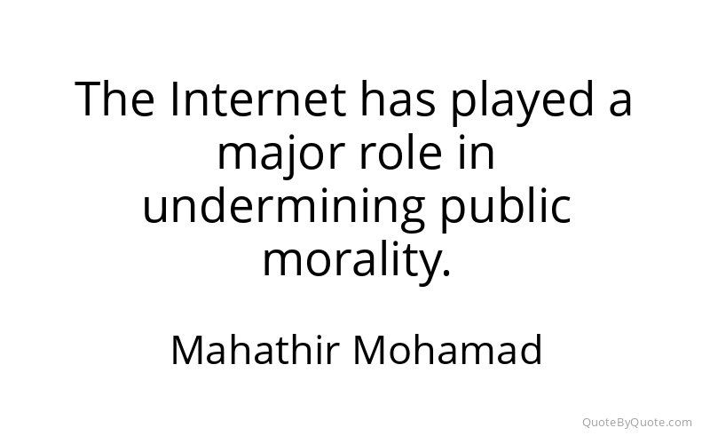 Preview image for this quote by Mahathir Mohamad