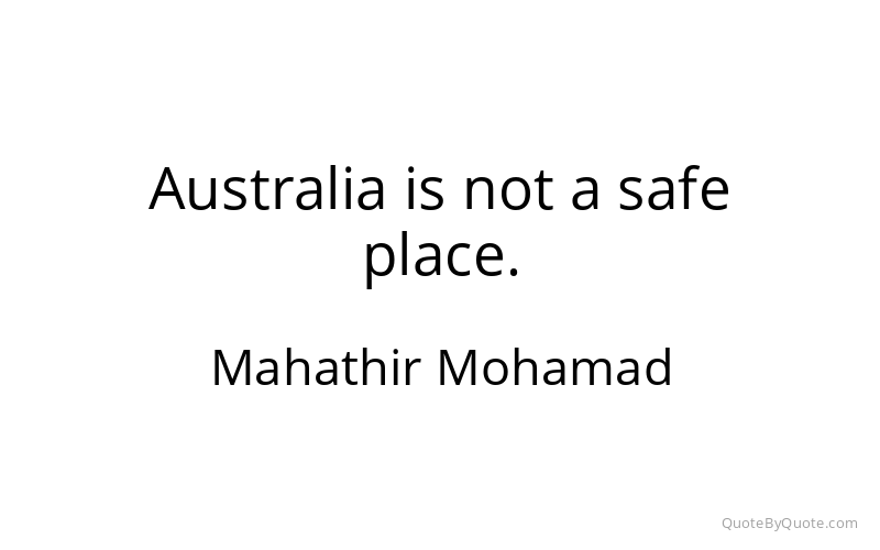 Preview image for this quote by Mahathir Mohamad