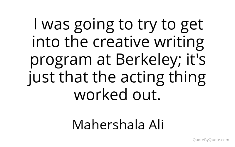 Preview image for this quote by Mahershala Ali