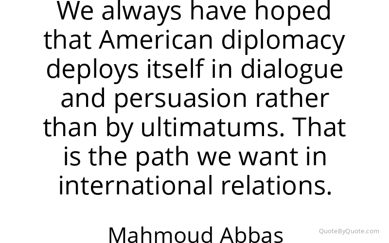 Preview image for this quote by Mahmoud Abbas
