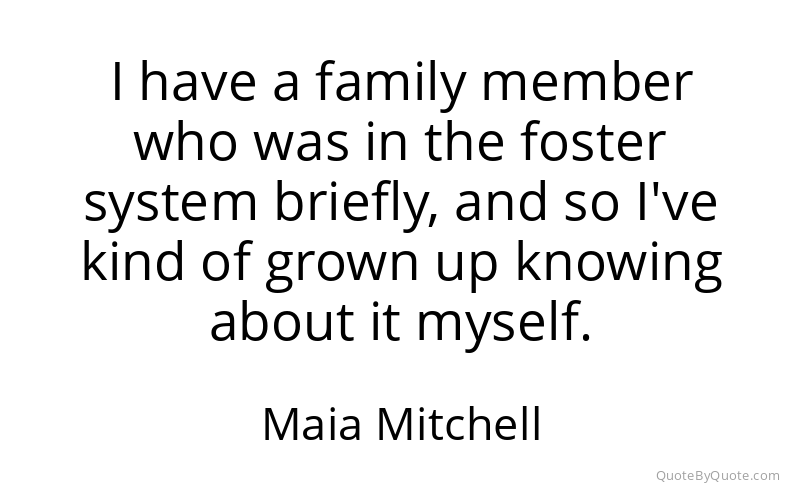 Preview image for this quote by Maia Mitchell