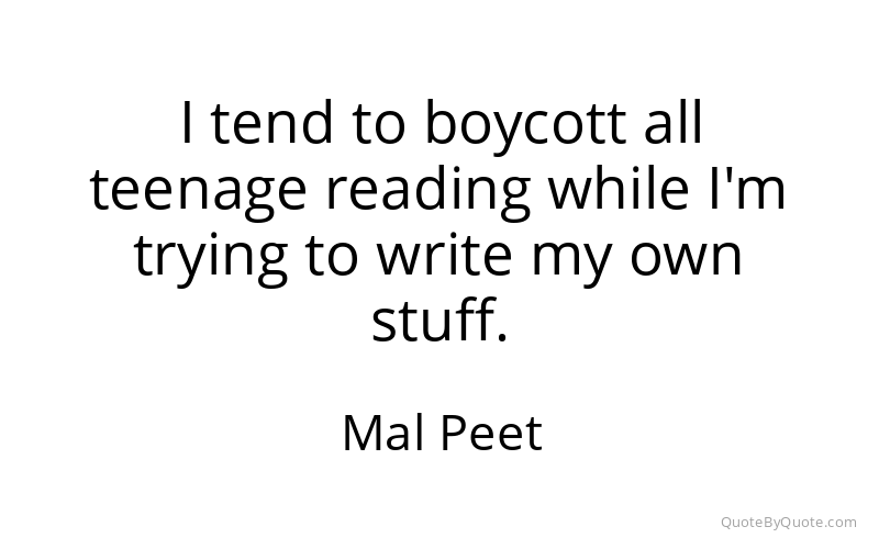 Preview image for this quote by Mal Peet