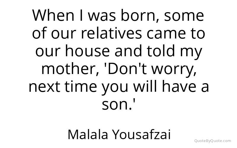 Preview image for this quote by Malala Yousafzai