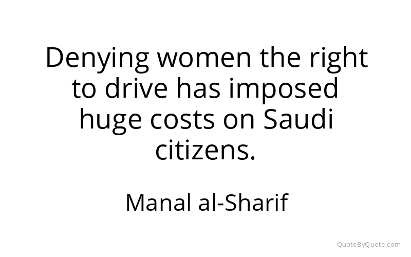 Preview image for this quote by Manal al-Sharif