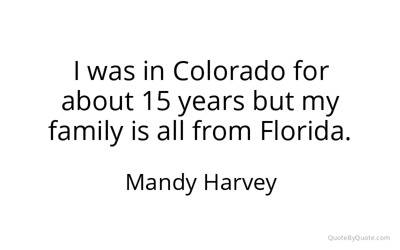 Preview image for this quote by Mandy Harvey