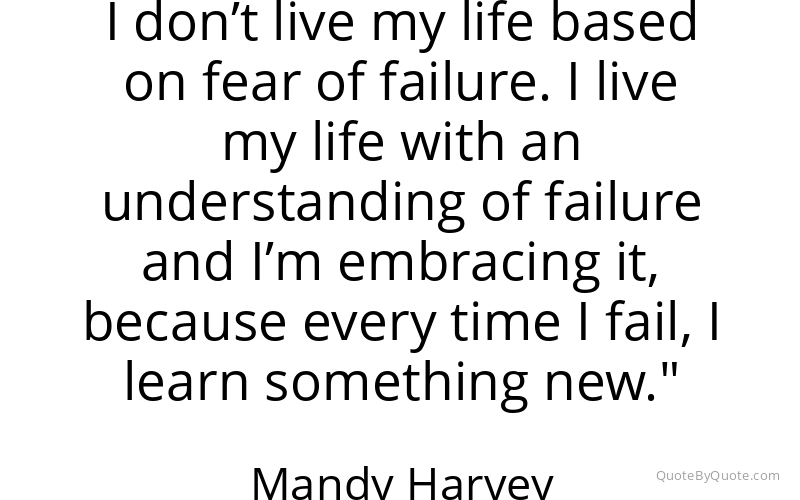 Preview image for this quote by Mandy Harvey
