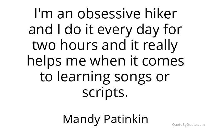 Preview image for this quote by Mandy Patinkin