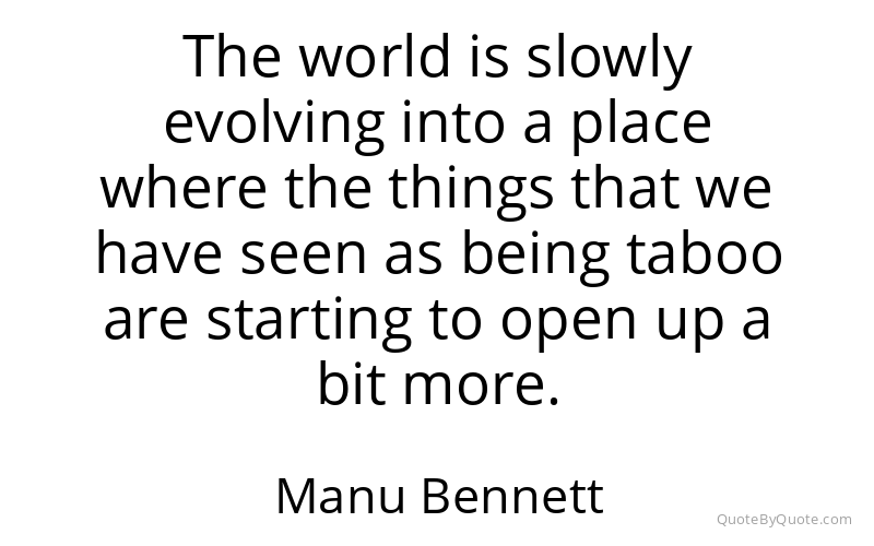 Preview image for this quote by Manu Bennett