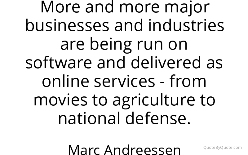 Preview image for this quote by Marc Andreessen