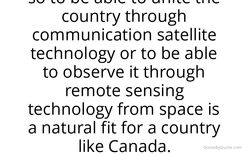 Preview image for this quote by Marc Garneau