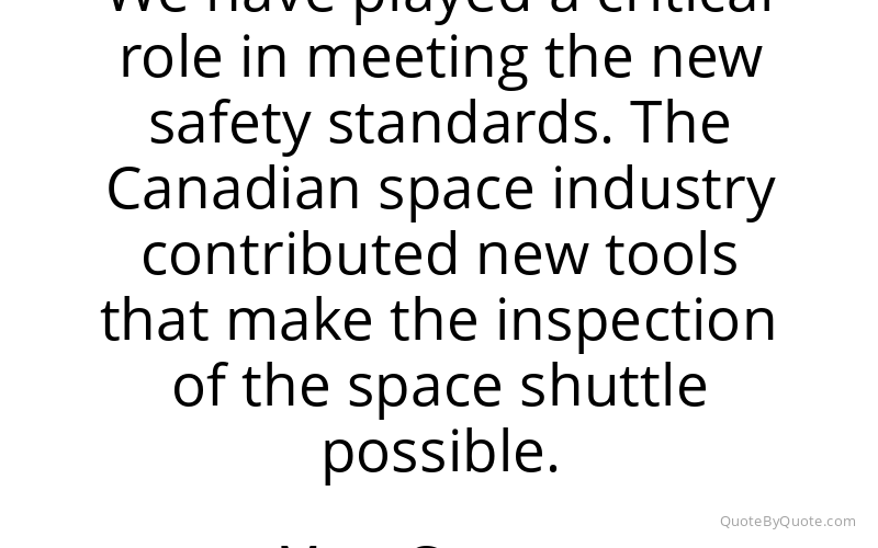 Preview image for this quote by Marc Garneau