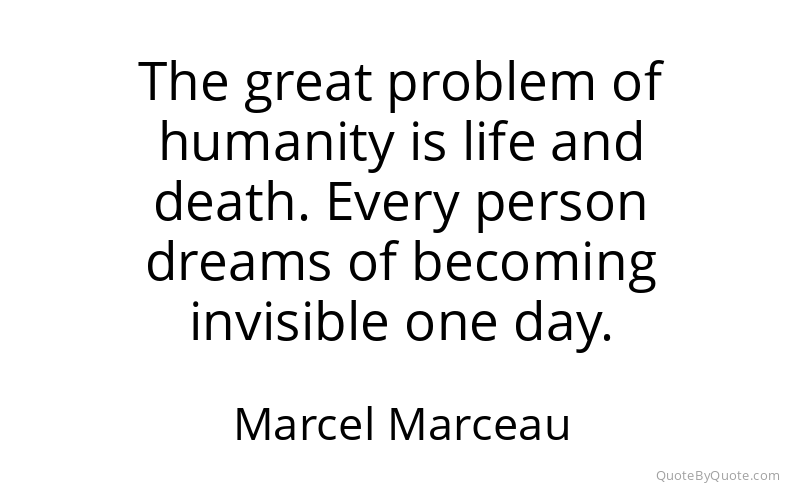 Preview image for this quote by Marcel Marceau