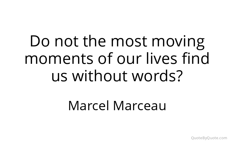 Preview image for this quote by Marcel Marceau