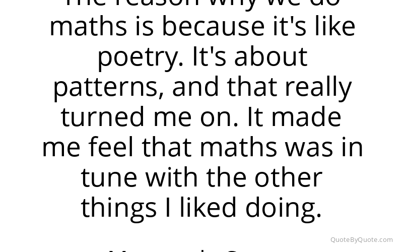 Preview image for this quote by Marcus du Sautoy