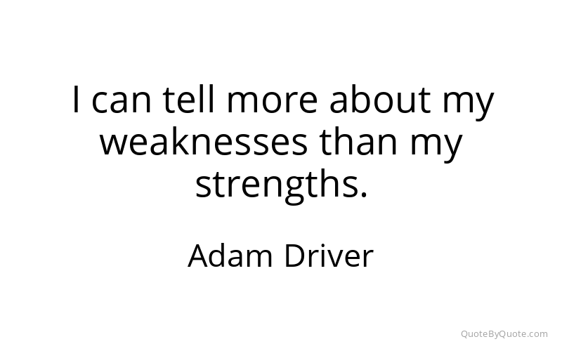 Preview image for this quote by Adam Driver