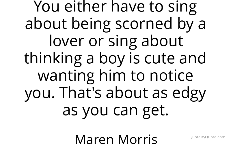 Preview image for this quote by Maren Morris