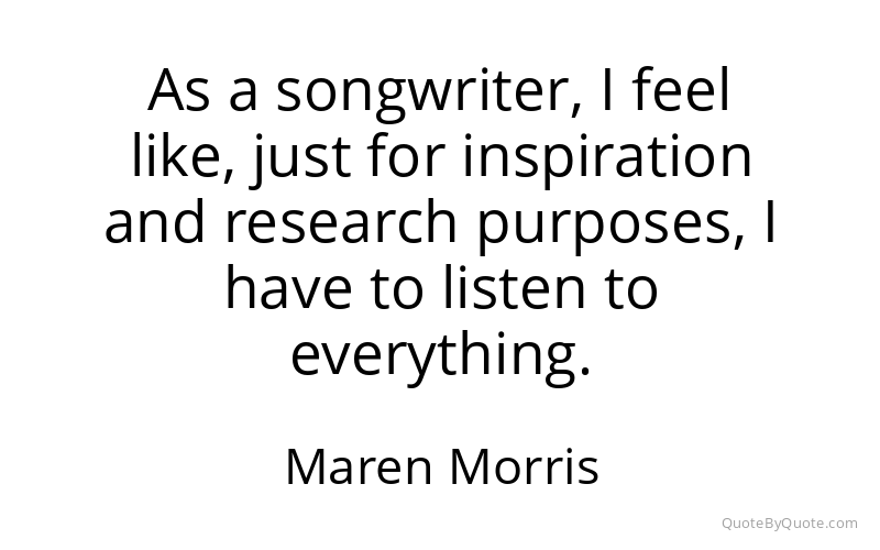 Preview image for this quote by Maren Morris