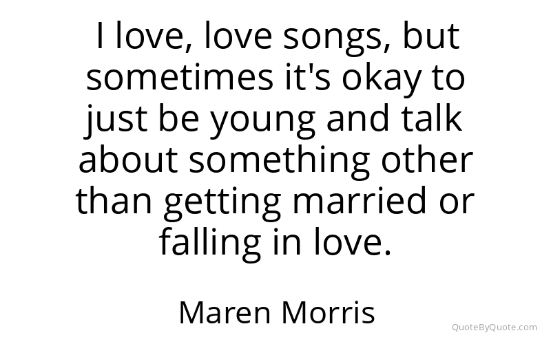 Preview image for this quote by Maren Morris