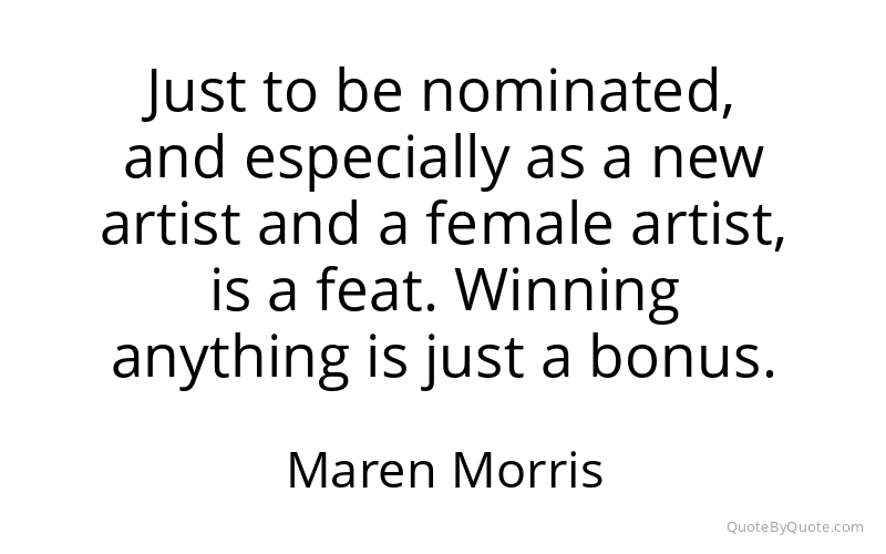Preview image for this quote by Maren Morris