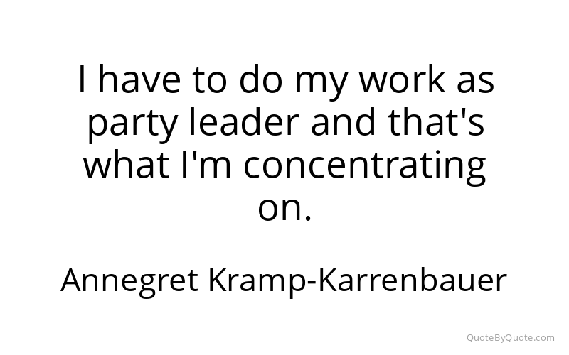 Preview image for this quote by Annegret Kramp-Karrenbauer