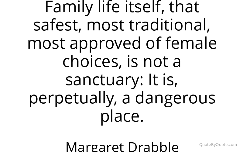 Preview image for this quote by Margaret Drabble
