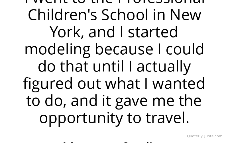 Preview image for this quote by Margaret Qualley