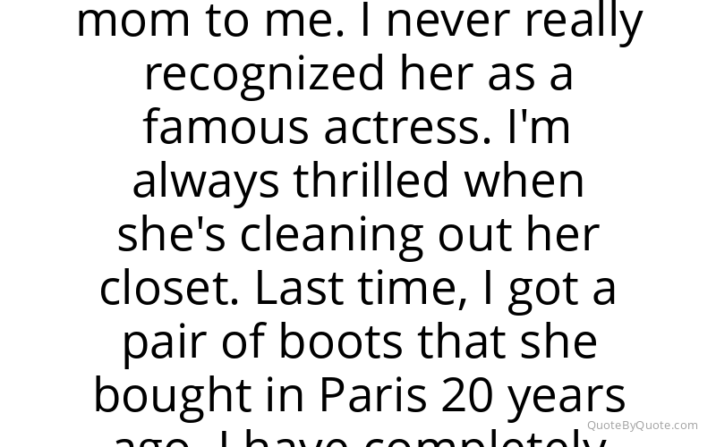 Preview image for this quote by Margaret Qualley