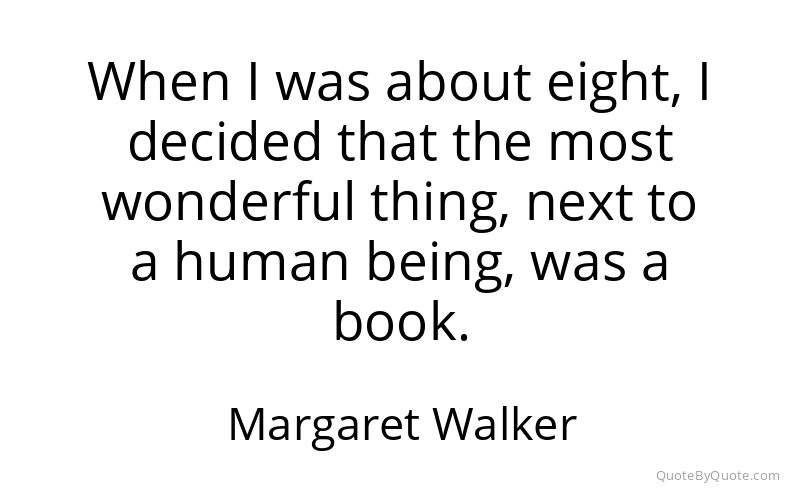 Preview image for this quote by Margaret Walker