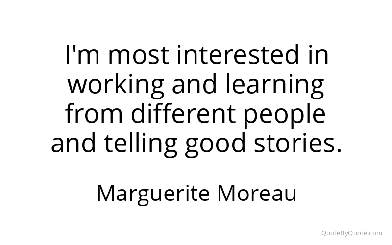 Preview image for this quote by Marguerite Moreau