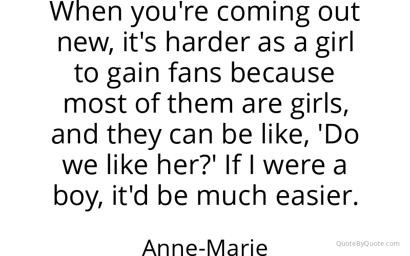 Preview image for this quote by Anne-Marie