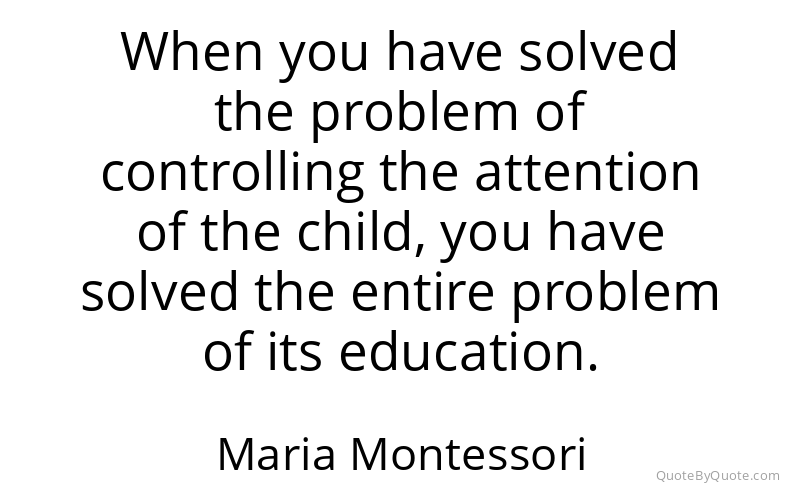 Preview image for this quote by Maria Montessori