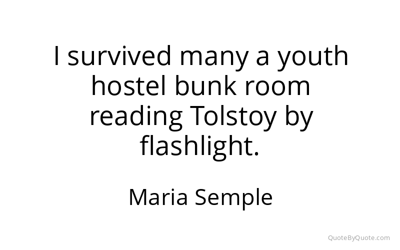 Preview image for this quote by Maria Semple