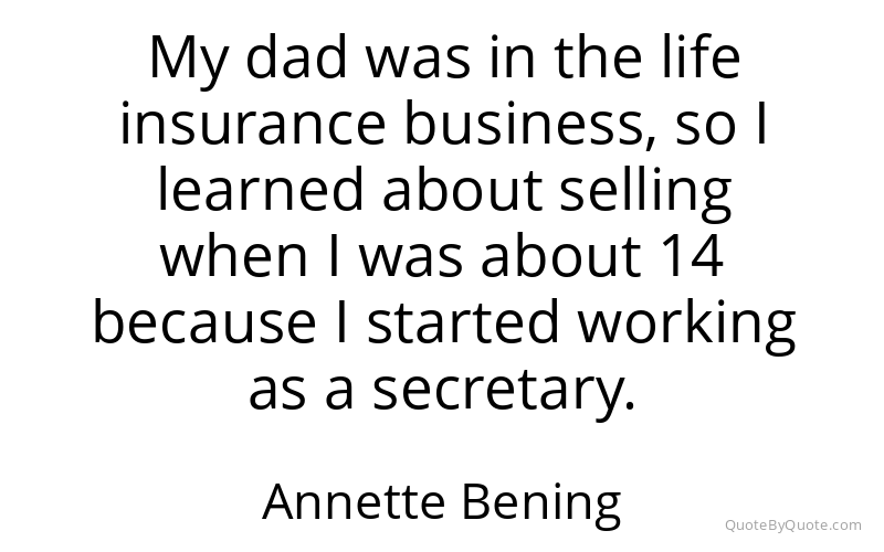 Preview image for this quote by Annette Bening