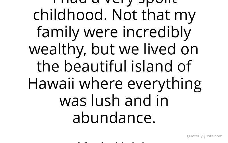 Preview image for this quote by Marie Helvin