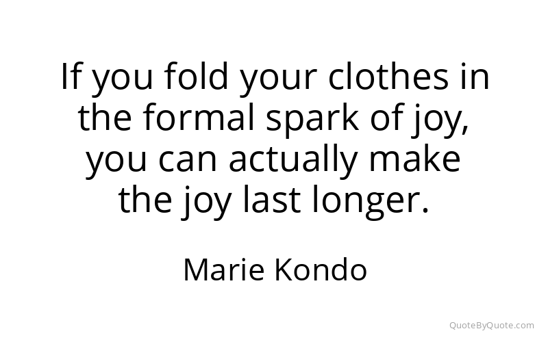 Preview image for this quote by Marie Kondo
