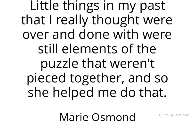 Preview image for this quote by Marie Osmond